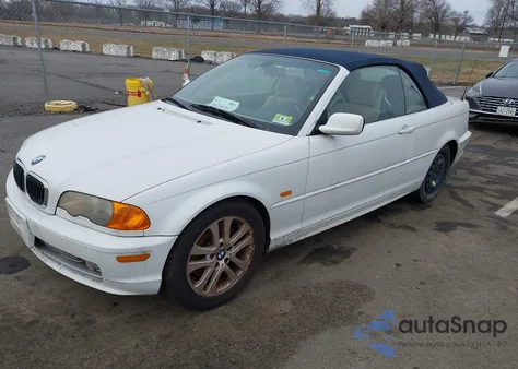 2003 BMW 330Ci z USA, uszkodzony, nr VIN WBABS534X3JU99352